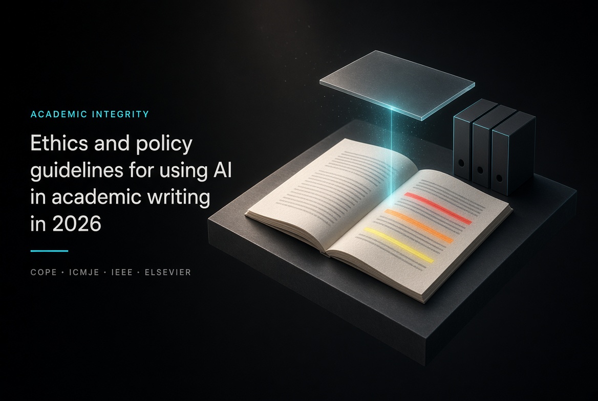 Ethics and Policy Guidelines for Using AI in Academic Writing in 2026