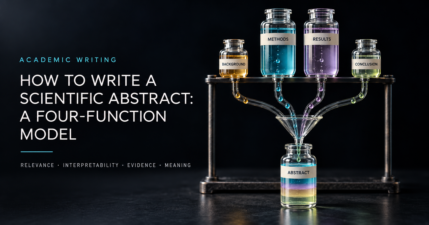 Anatomy of a Structured Abstract: A Four-Function Model for Writing an Abstract Editors Can Interpret